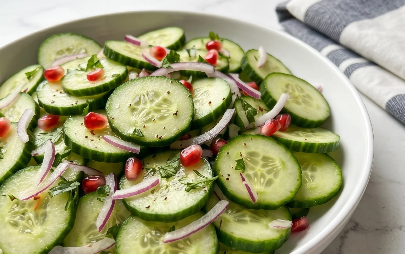 Polish Cucumber Salad