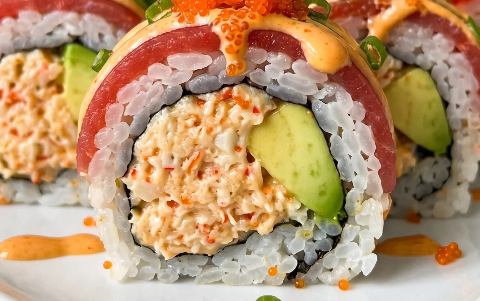 Kani Sushi (Spicy Crab Roll)