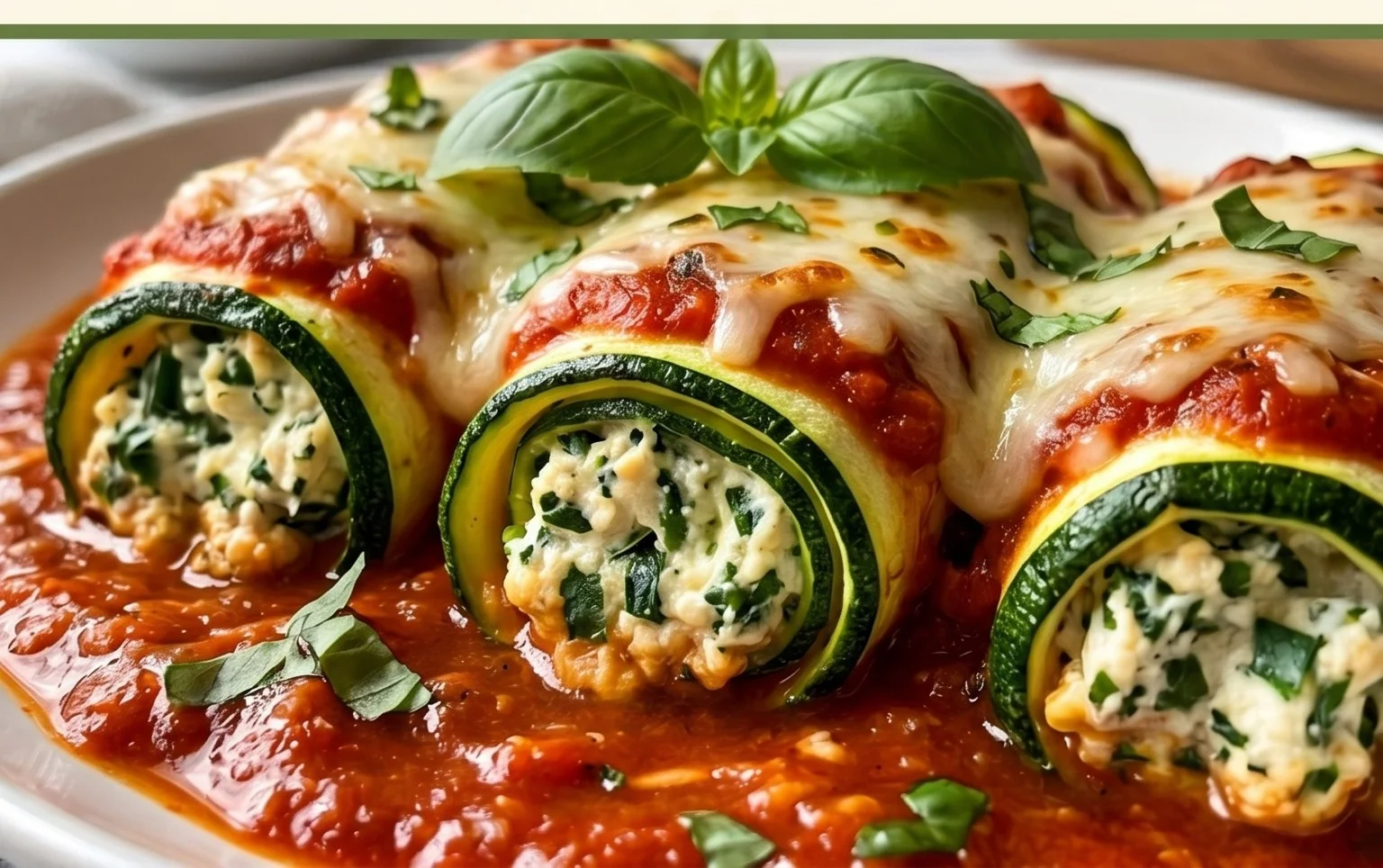 Vegan Zucchini Rollatini