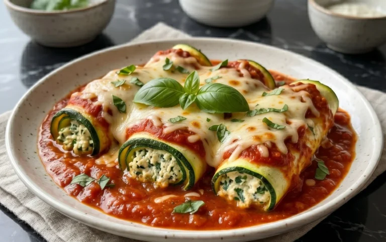 Vegan Zucchini Rollatini