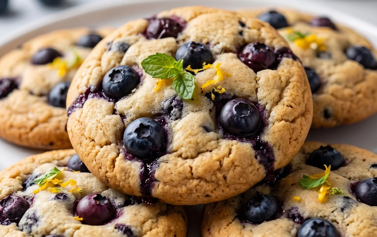 Best Ever Blueberry Cookies