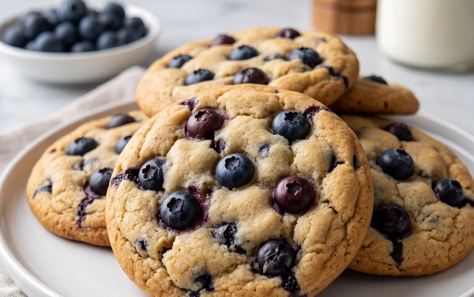 Best Ever Blueberry Cookies