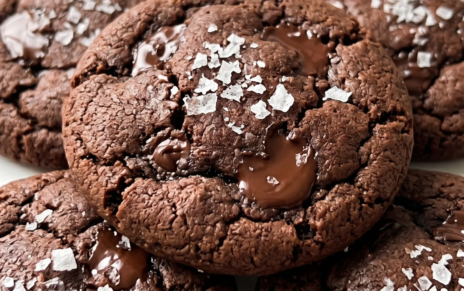 Salted Brownie Cookies