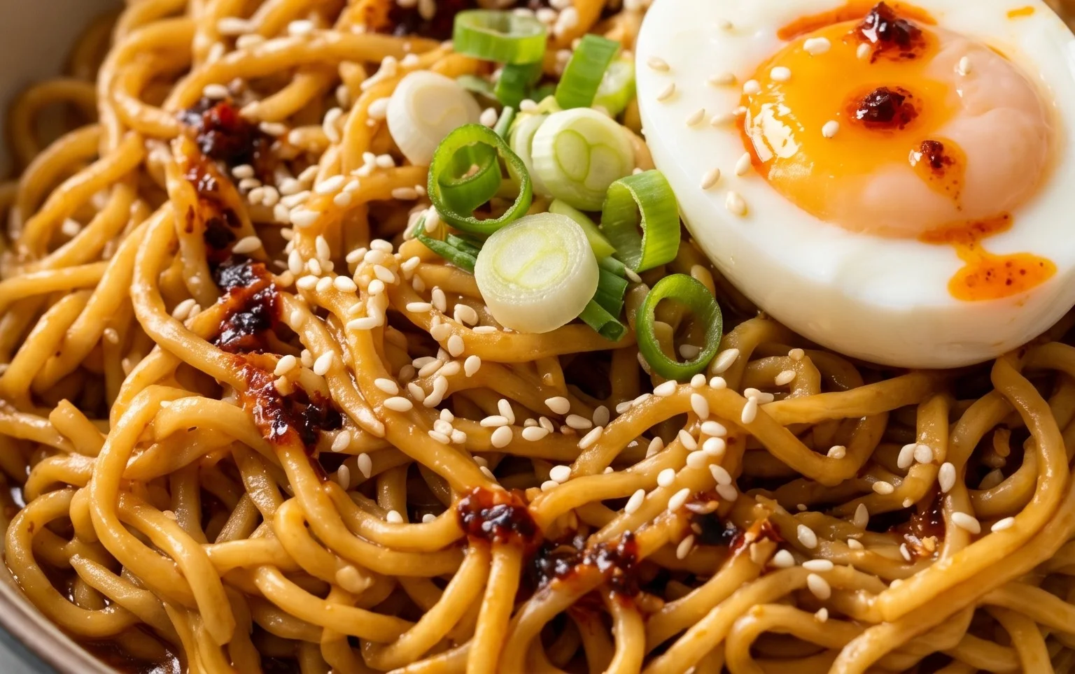 Easy Saucy Ramen Noodles