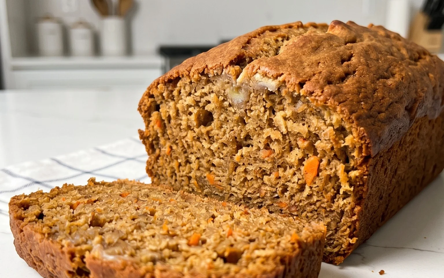Dairy Free Carrot Cake Banana Bread