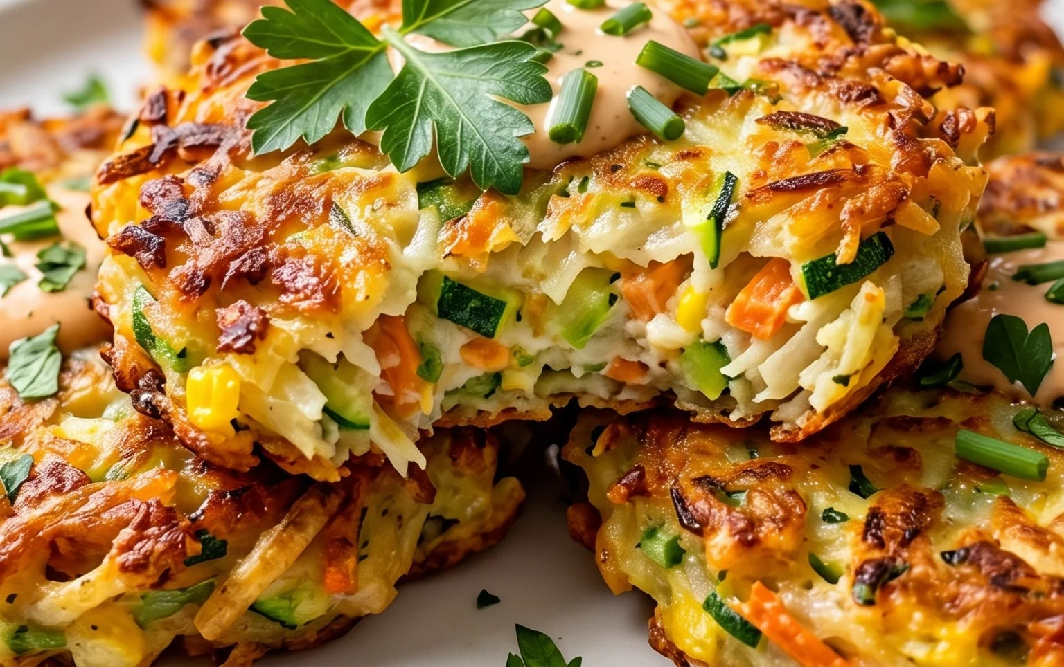 Vegetable Potato Fritters