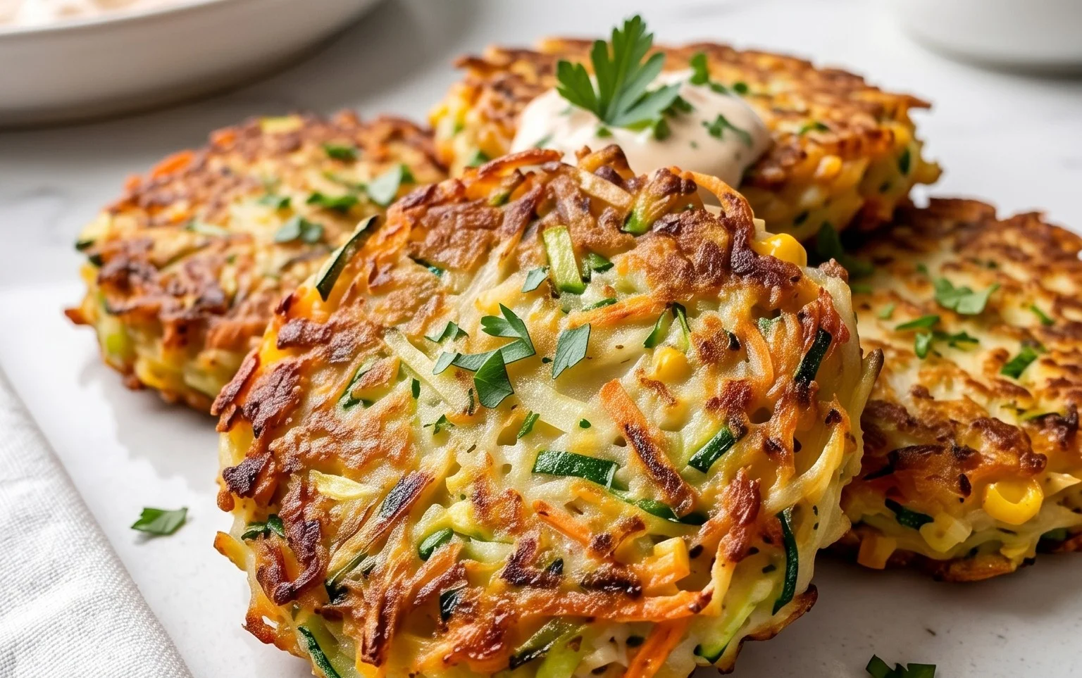 Vegetable Potato Fritters
