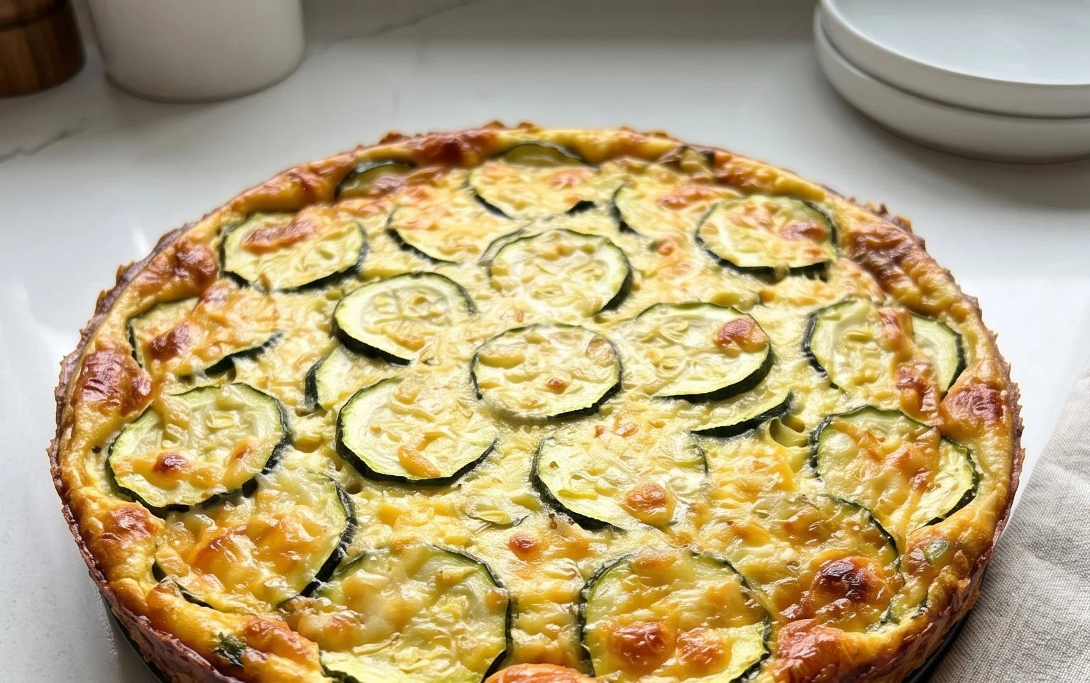 Crustless Zucchini Quiche Recipe