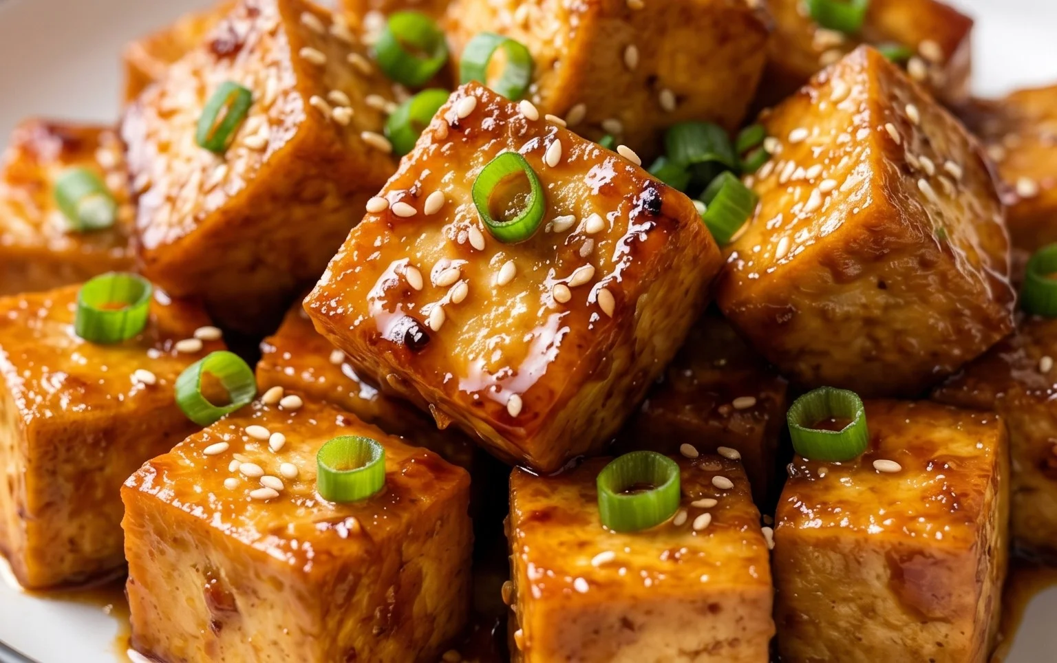 Honey Garlic Tofu