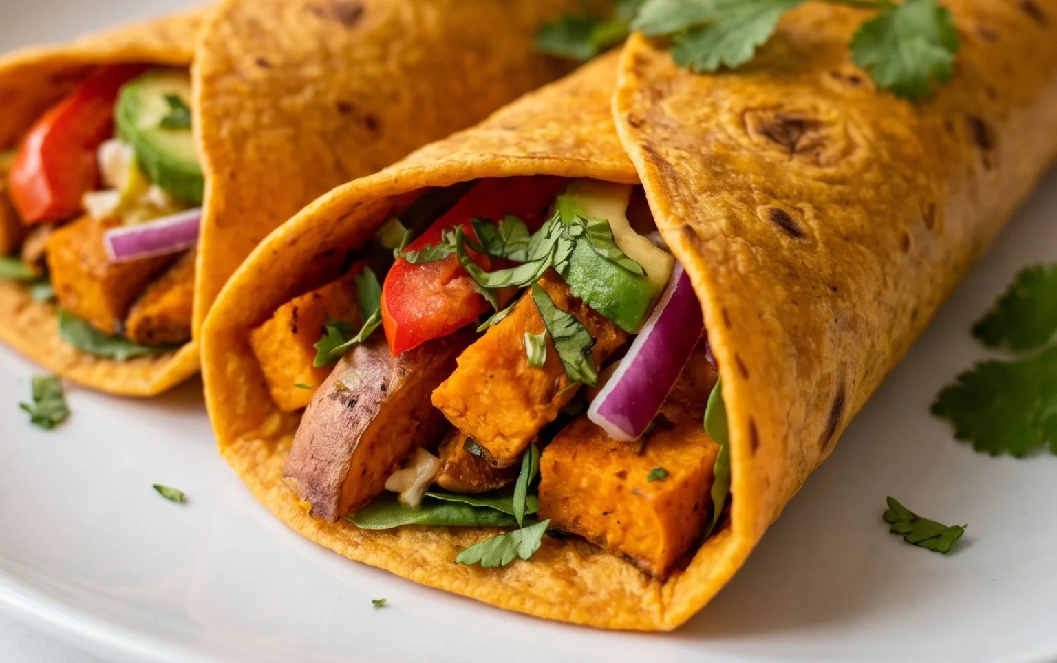 Sweet Potato Tortillas (Gluten-Free Vegan Wraps)