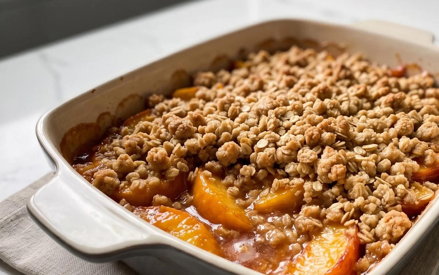 Peach Crisp