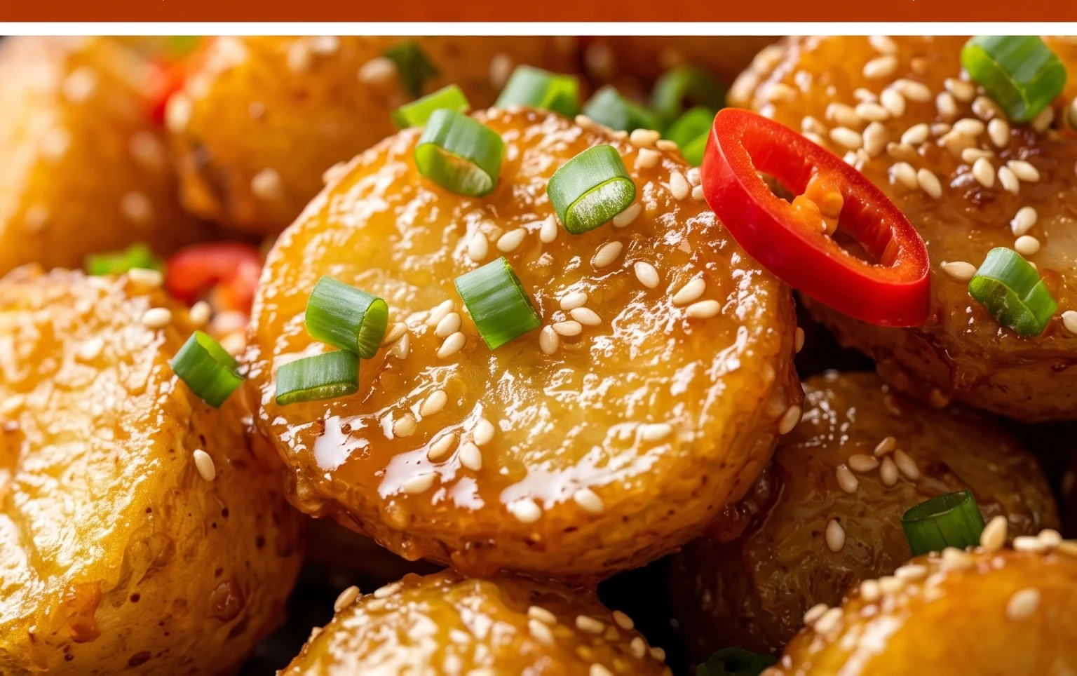 Crispy Honey Chilli Potatoes