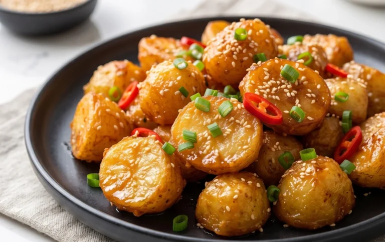 Crispy Honey Chilli Potatoes