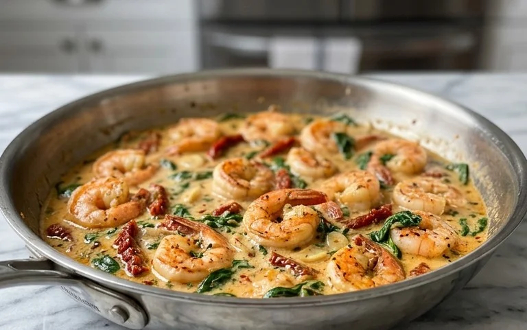 Tuscan Shrimp (One-Pan, 30-Minute Dinner)