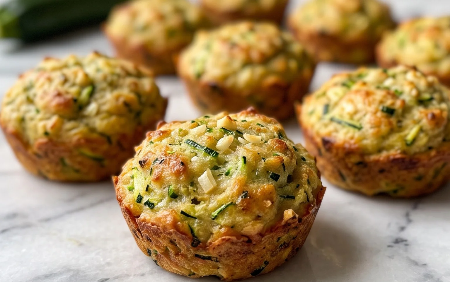 Zucchini Garlic Bites