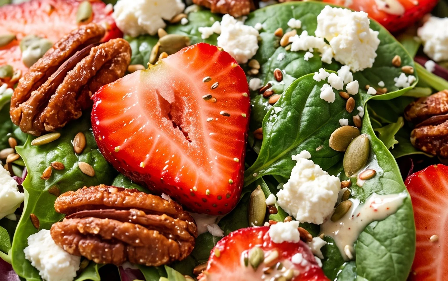 Strawberry Crunch Salad