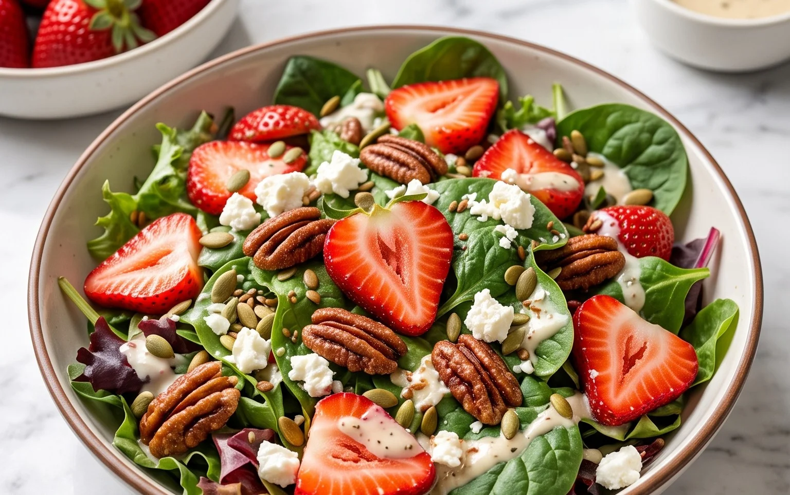 Strawberry Crunch Salad