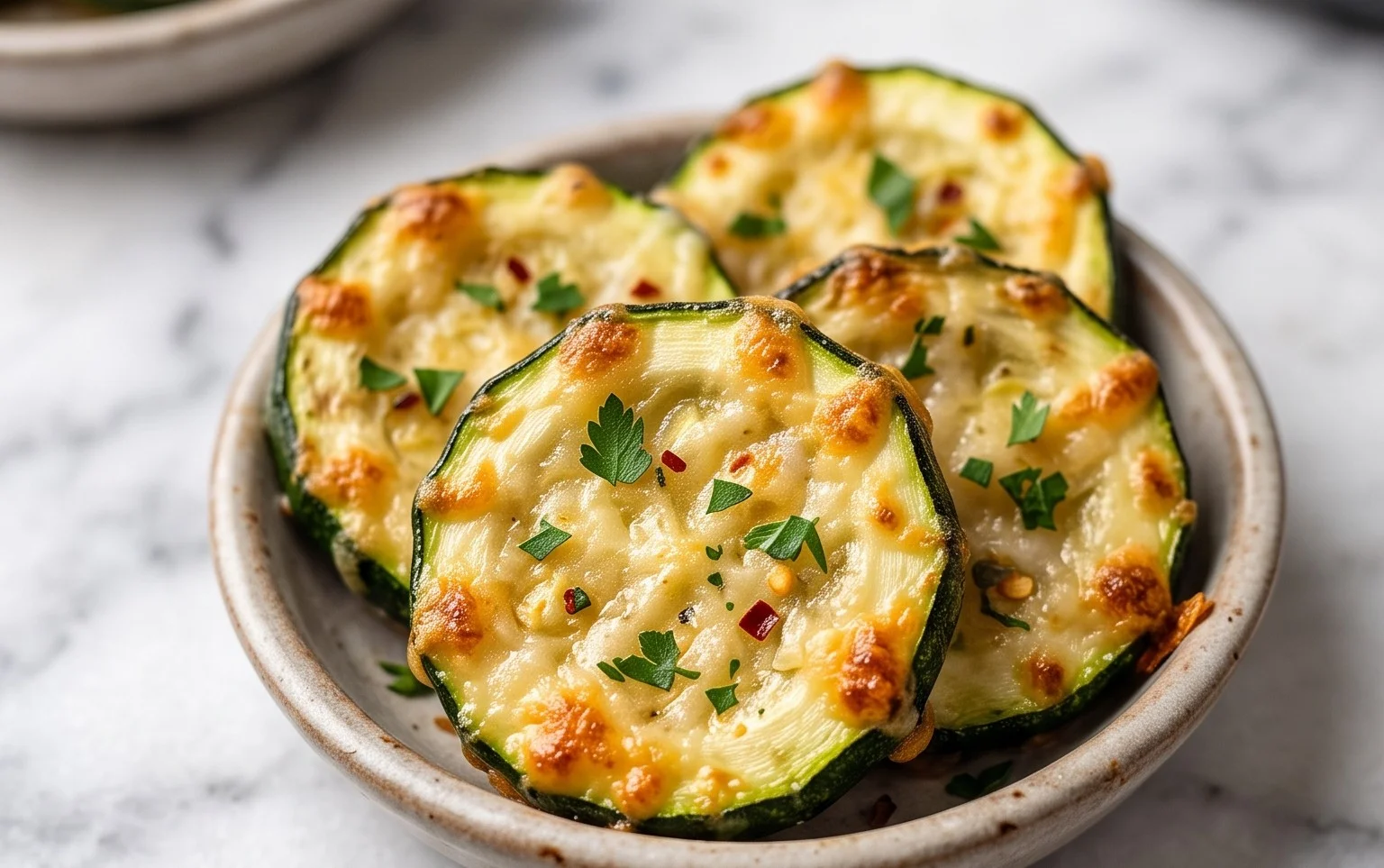 Baked Parmesan Zucchini