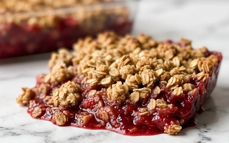 Easy Rhubarb Crisp