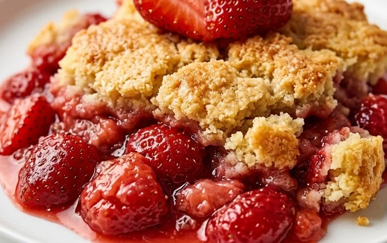 Strawberry Cobbler