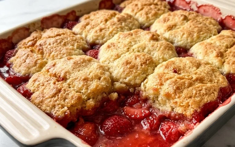 Strawberry Cobbler