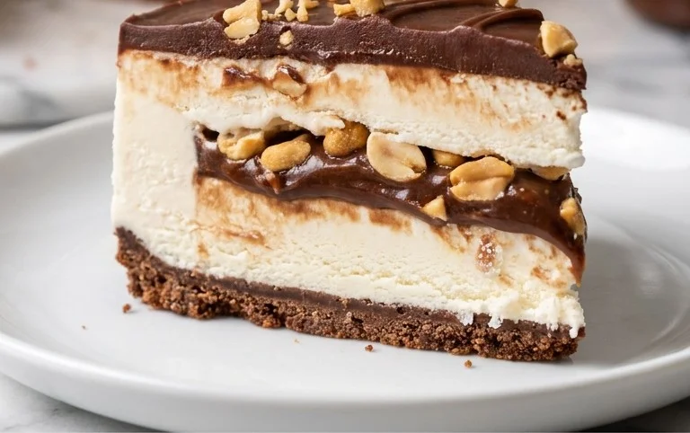 Buster Bar Ice Cream Cake