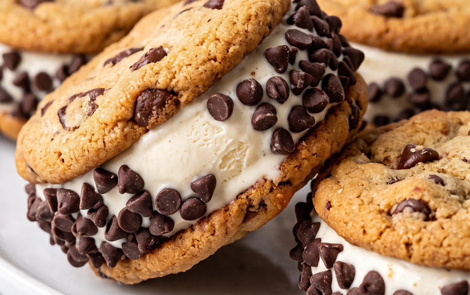 Cookie Ice Cream Sandwiches (Like a Chipwich!)