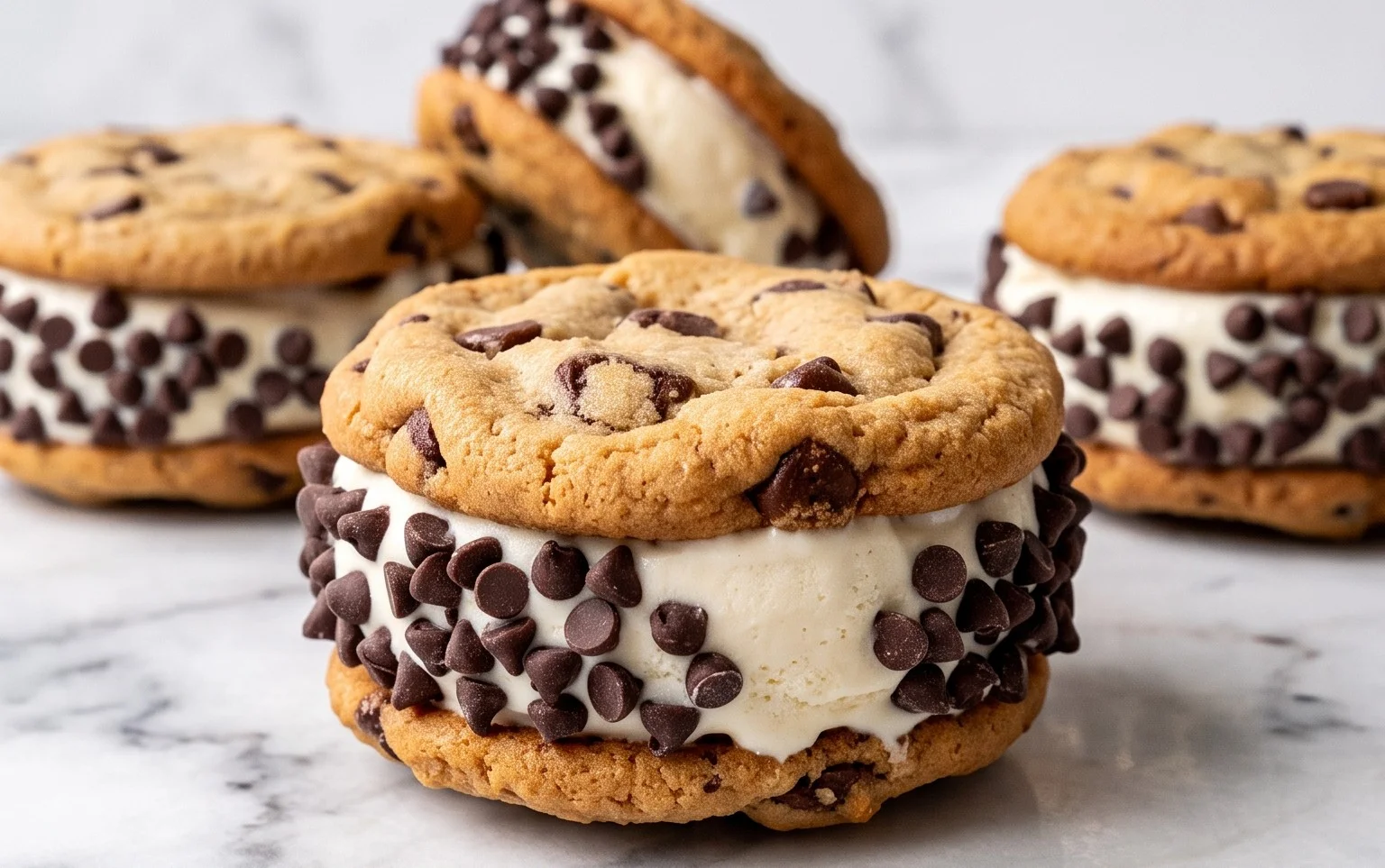 Cookie Ice Cream Sandwiches (Like a Chipwich!)