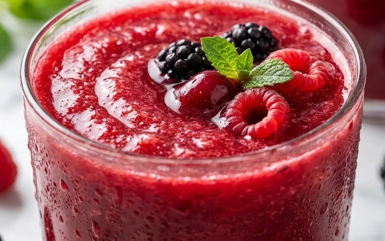 Watermelon Cherry Berry Beet Juice