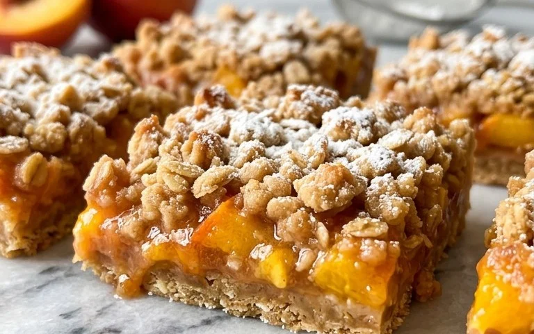 Fresh Peach Crum extractb Bars