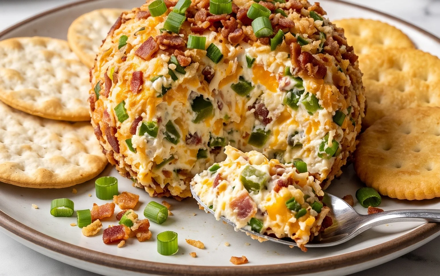Jalapeno Popper Cheese Ball