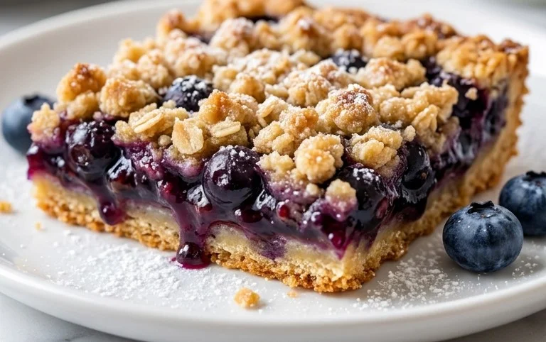 Easy Blueberry Pie Bars