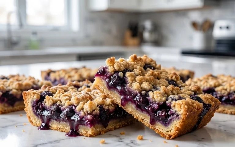 Easy Blueberry Pie Bars