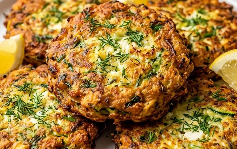 Kolokithokeftedes (Greek Zucchini Fritters)