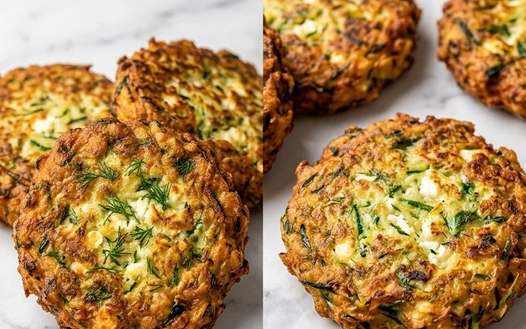 Kolokithokeftedes (Greek Zucchini Fritters)
