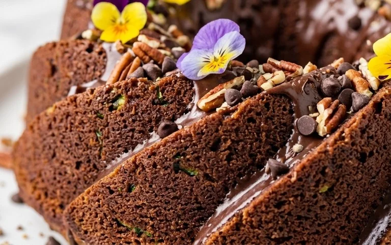 Chocolate Zucchini Bundt Cake 